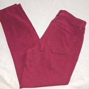 *****SOLD******. jeans Women's Vibrant Red Skinny Jeans